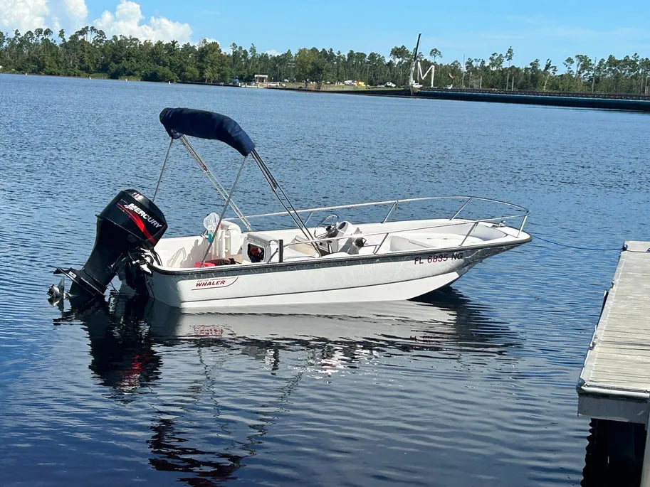 Stainless Bimini Top - Fits Boston Whaler 150 Sport, 170 Montauk (2002-2006), 150 Montauk & 13'-16' Dauntless