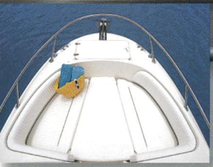 Boston Whaler 21' Ventura 2000-2006 4 or 5 Piece Bow Cushion Set