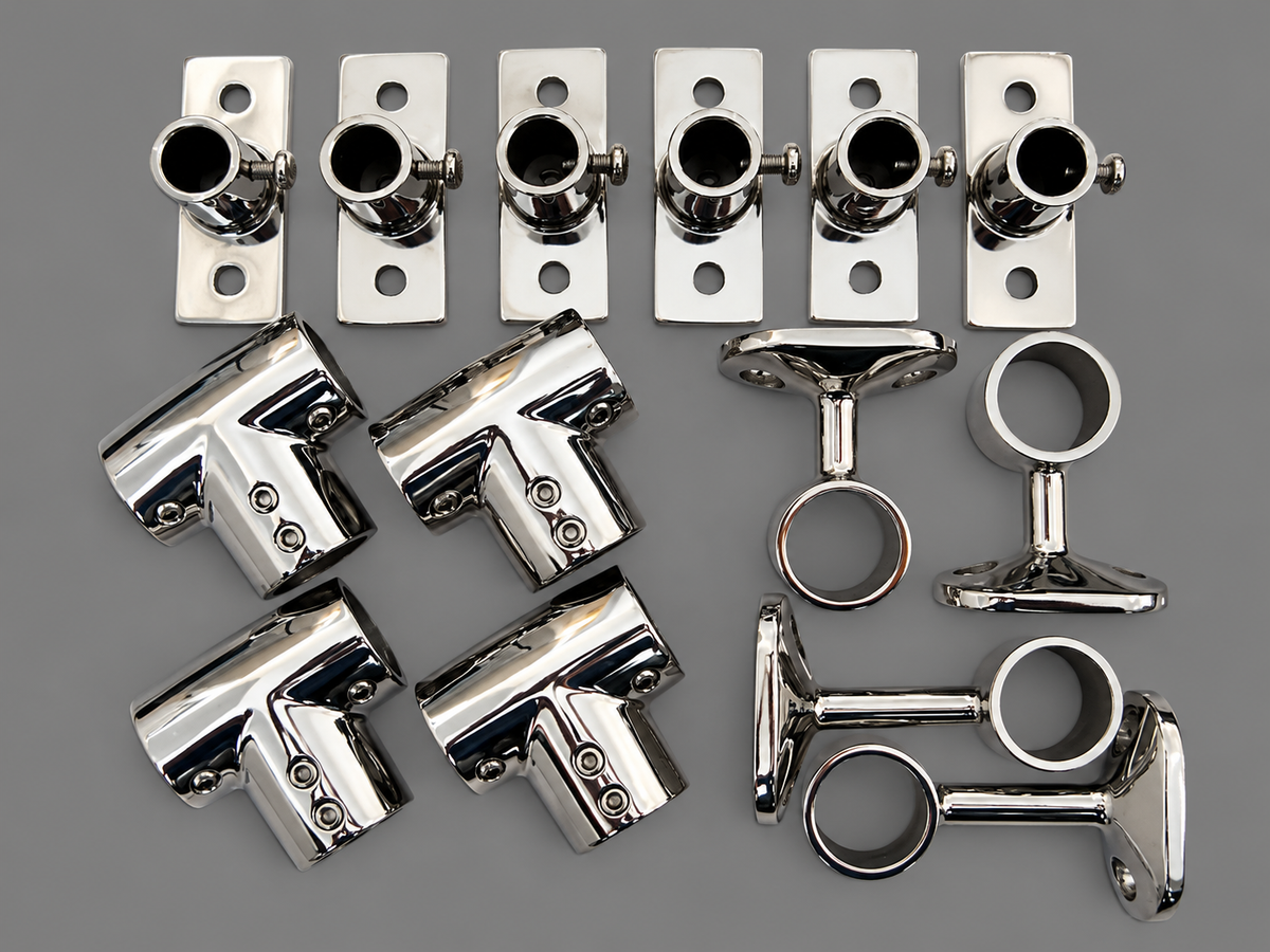 Mounting Hardware Kit For Boston Whaler Classic 15' Bow Rail