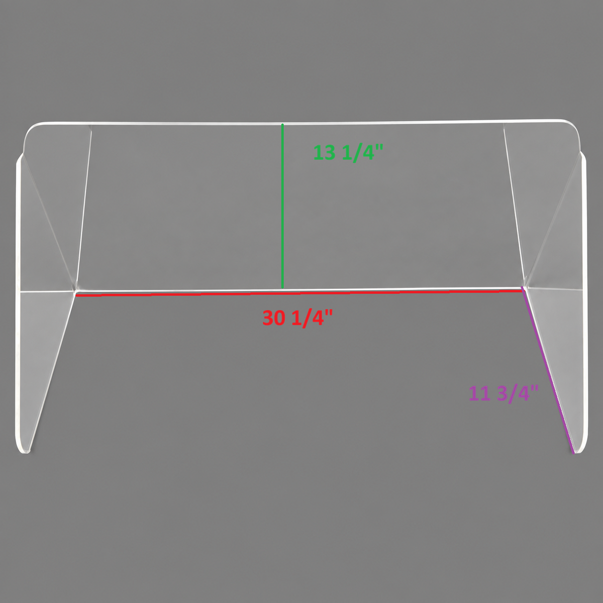Blemished Boston Whaler Montauk/Outrage Acrylic Windshield - Clear