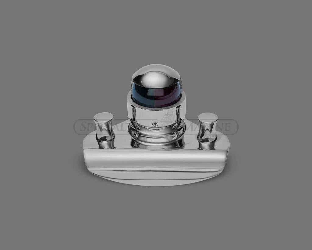 Perko for Boston Whaler Classic Bow Light (2003+), Navigation Light With Chock (Led) 316 Stainless