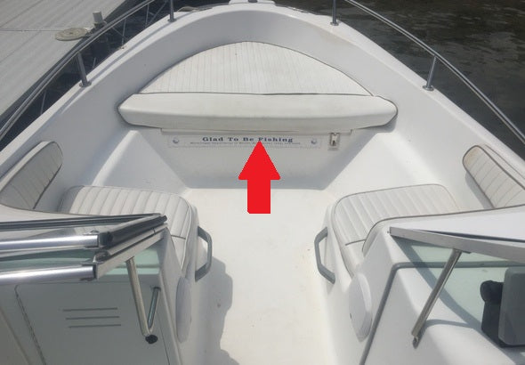 Boston Whaler 17' Dauntless Dual Console Bow Cushion