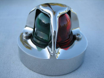 Boston Whaler Classic Bow Light (1958-1984), Navigation Light (Led) 316 Stainless; *Not Perko*