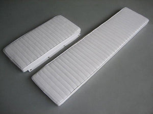 Boston Whaler 130 Sport Seat Cushions - Fits 130 Sport Models 2000-2007 (Bright White)
