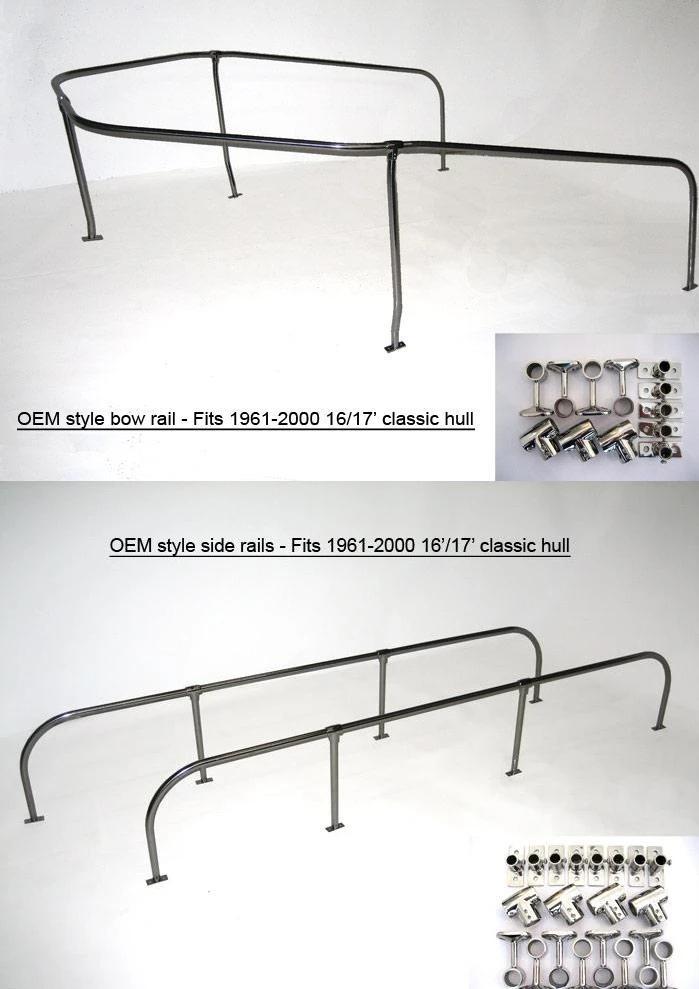 Side Rails - Classic 16'-17' Boston Whaler (OEM Style) 1958-2002