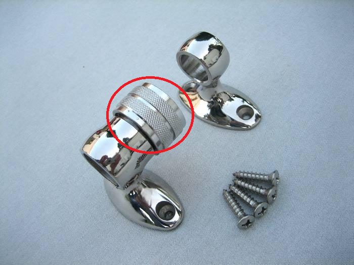 Replacement Plastic Bushing For Stern Light Stanchion Furled Nut