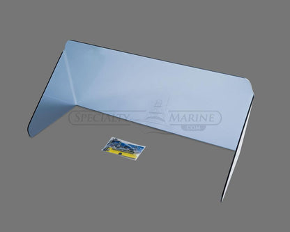 Boston Whaler Montauk/Outrage Acrylic Windshield - Blue Smoke