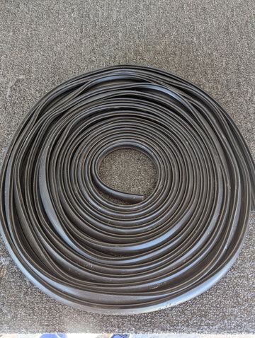 Blemished 37' black rub rail insert