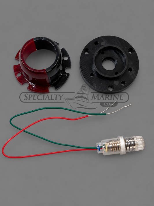 Perko for Boston Whaler Classic Bow Light (1985-2002) LED conversion kit installation parts