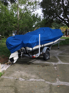 Blemished Boston Whaler Classic 17' Custom-Fit Boat Cover (1965-1999)- Final Sale