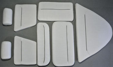 Boston Whaler Dauntless 16' Cushion Set: Standard (Bright White)
