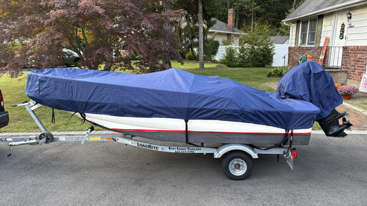 Discounted Boston Whaler 130 Sport Custom-Fit Boat Cover (2000-2007) - final sale