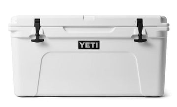 Dauntless, 150/170 Montauk, And Others Marine Cooler Cushion - 45Qt - Yeti 45 Tundra (Bright White with Grey Piping)