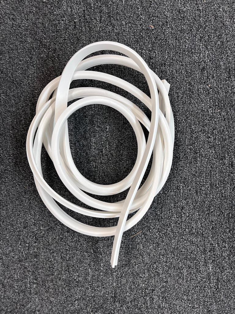 15' WHITE GASKET FOR SPECIALTY MARINE'S MAHOGANY CONSOLE WINDSHIELD