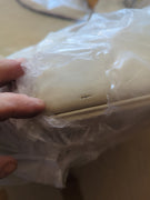 Smooth Parchment Vinyl Boston Whaler Stern Seat *WITH SMALL TEAR*, Fits Classic 16'/17 Hull- *Final Sale*