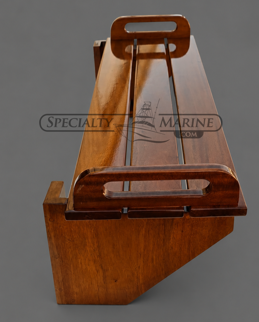 Optional Mahogany Front Seat Add On For Center Console