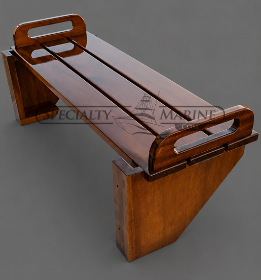 Optional Mahogany Front Seat Add On For Center Console