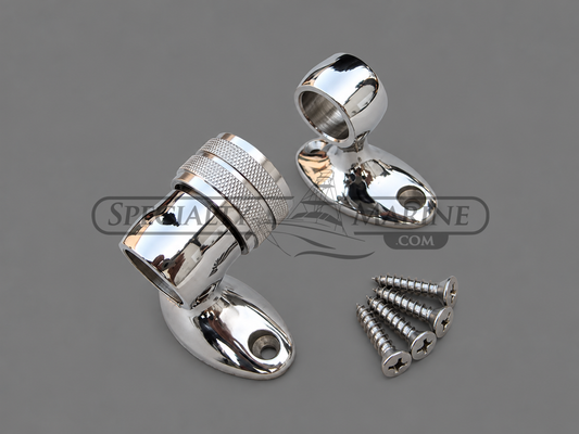 Boston Whaler Stern Light Stanchions, Stand-Offs (316 Stainless)