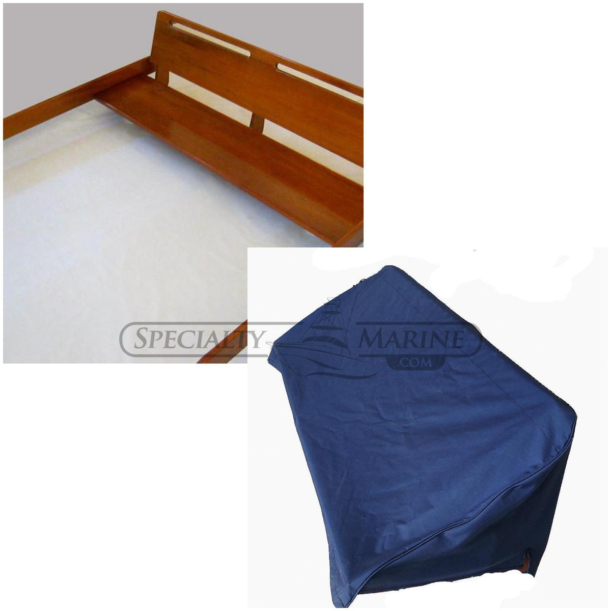 Discounted Cover For Boston Whaler 16'/17' Nauset, Sakonnet Or Eastport Mahogany Stern Seat