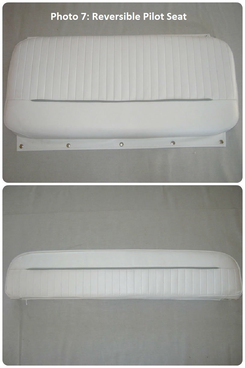 Boston Whaler Dauntless 13' Complete Cushion Set