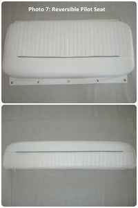 Boston Whaler Dauntless 13' Complete Cushion Set (Bright White)
