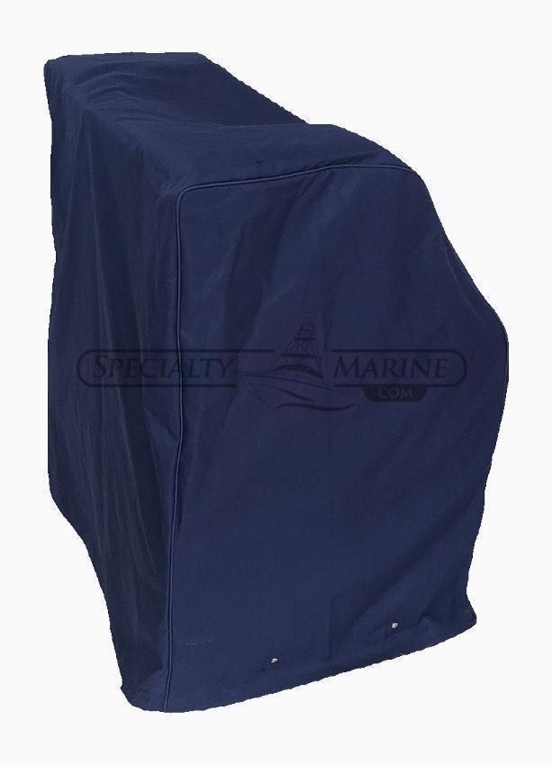 Discounted Cover For Boston Whaler 16'/17' Nauset, Sakonnet Or Eastport Mahogany Console Complete With Windshield