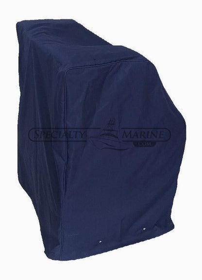 Discounted Cover For Boston Whaler 16'/17' Nauset, Sakonnet Or Eastport Mahogany Console Complete With Windshield