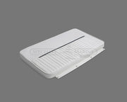 Dauntless, 150/170 Montauk, And Others Marine Cooler Cushion - 65Qt - Yeti 65 Tundra (White with Grey Piping)