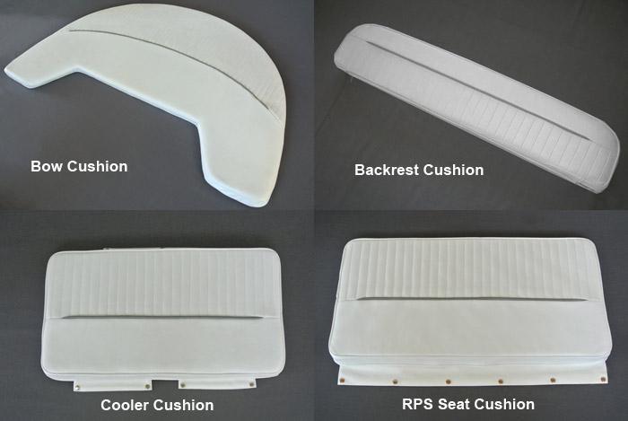 Boston Whaler Montauk 170 Cushion Set - Fits 2002-2007