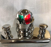 Blemished Perko for Boston Whaler Classic Bow Light (appx 1985-2002), Navigation Light With Chock (Led) 316 Stainless - *Final Sale*