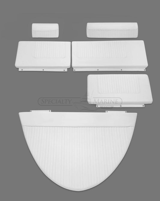Boston Whaler 130 Sport Complete Cushion Set - Fits 130 Sport Models 2000-2007