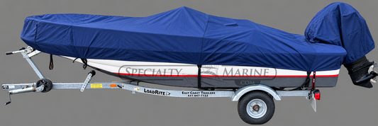 Discounted Boston Whaler 130 Sport Custom-Fit Boat Cover (2000-2007)