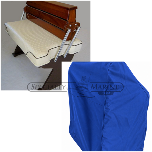 Cover For Boston Whaler RPS Seat - Classic Montauk 17', Outrage, & Dauntless