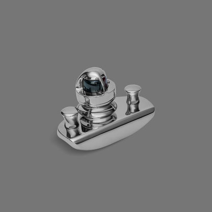 Perko for Boston Whaler Classic Bow Light (appx 1985-2002), Navigation Light With Chock (Led) 316 Stainless