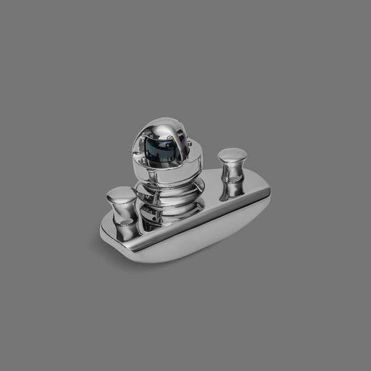 Perko for Boston Whaler Classic Bow Light (appx 1985-2002), Navigation Light With Chock (Led) 316 Stainless