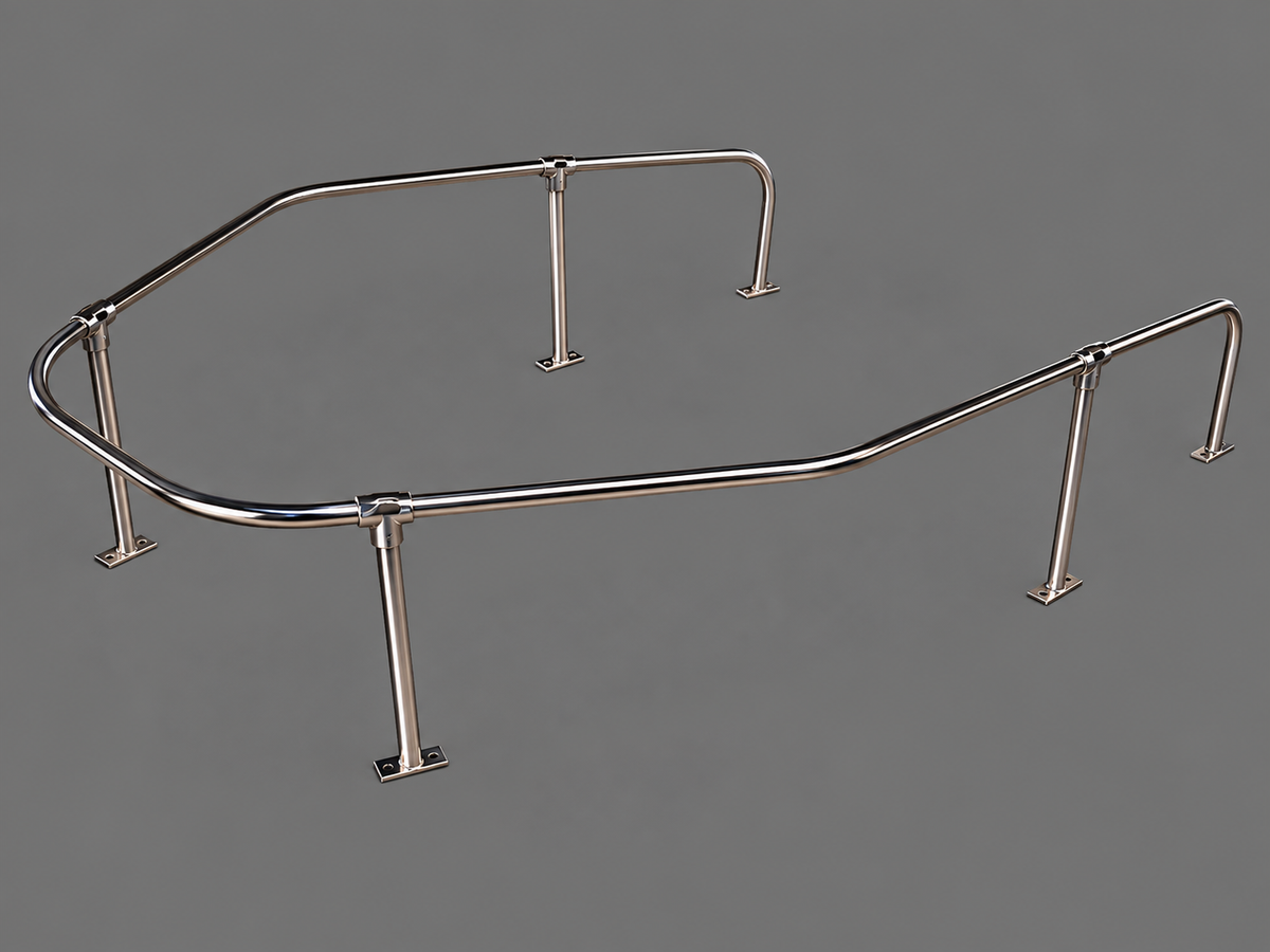 Boston Whaler Classic 15' Bow Rail - OEM Style
