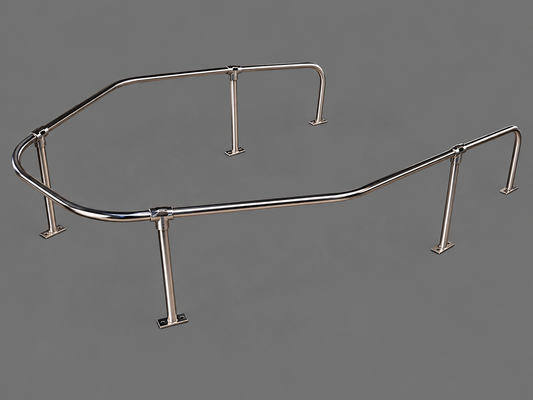 Boston Whaler Classic 15' Bow Rail - OEM Style