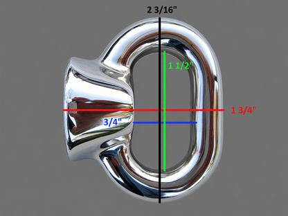 Boston Whaler Bow & Stern Lifting/Towing Eye - Complete Set (316 Stainless)