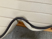 Blemished Boston Whaler 17' Bow Cushion; Montauk, Newport, Sport, Etc.(Parchment)- *Final Sale*