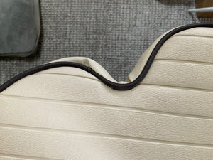 Blemished Boston Whaler 17' Bow Cushion; Montauk, Newport, Sport, Etc.(Parchment)- *Final Sale*