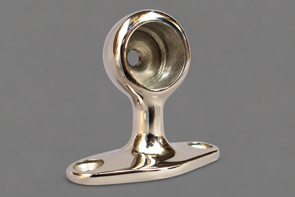 Boston Whaler Montauk Or Outrage Console Rail Close End Stanchion, Stand-Off - Lower