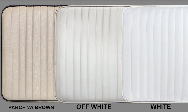Smooth Parchment Vinyl Pair Of Boston Whaler Rod Holder Cushions - Fits Montauk, Outrage + Others - *Final Sale*