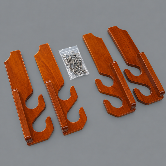 Boston Whaler Teak Under Gunnel Outrage Rod Holders