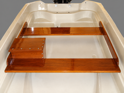 Boston Whaler 13' Sport Mahogany Wood Interior