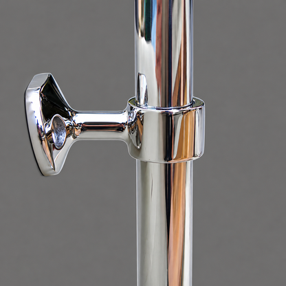 Rail Stanchion ''Stand-Off'' 105 Degree 1 3/8'' - Fits Boston Whaler 15' - 17'