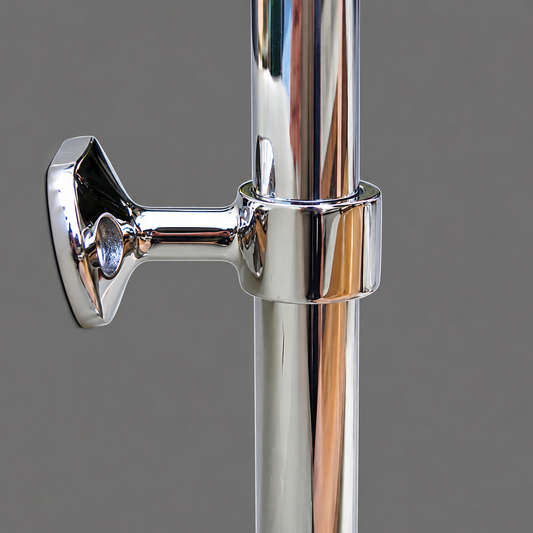 Rail Stanchion ''Stand-Off'' 105 Degree 1 3/8'' - Fits Boston Whaler 15' - 17'