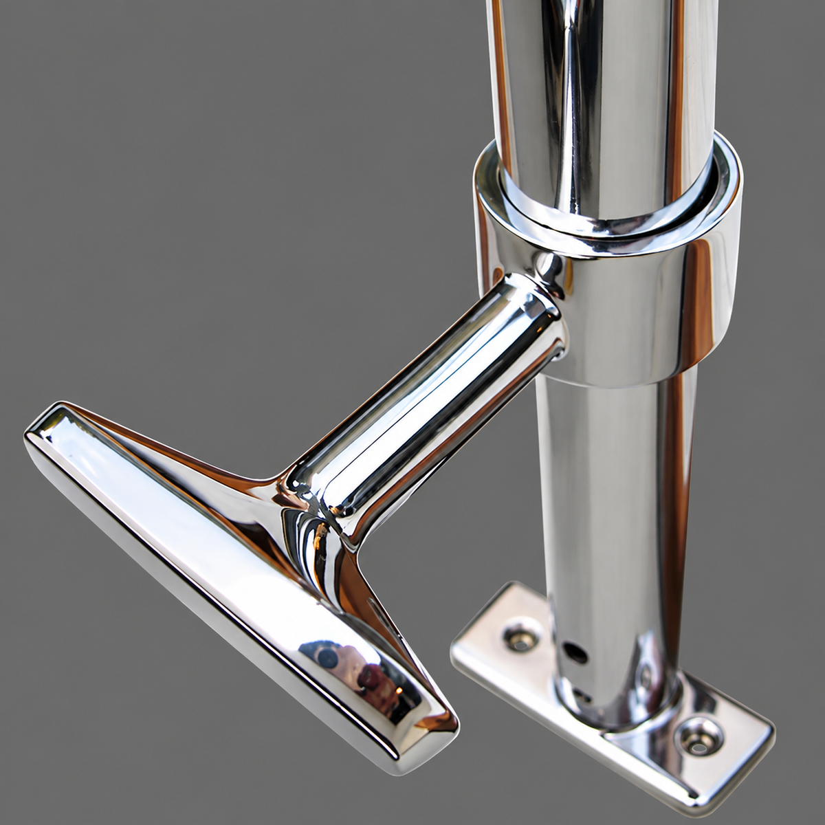 Rail Stanchion ''Stand-Off'' 105 Degree X 2 1/8''- Fits Boston Whaler 15'-17'