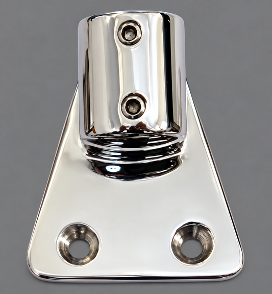 105 Degree Side Mount Rail Base For 13' Classic And Classic Montauk/Outrage Front Console Rail Stanchion