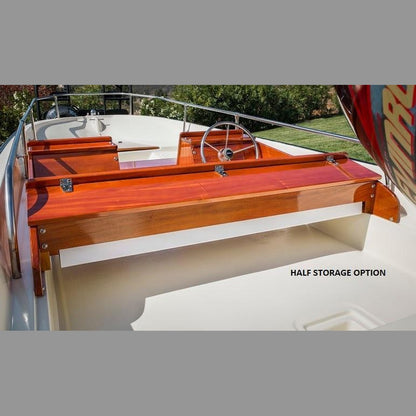 Boston Whaler Super Sport Deluxe Mahogany Wood Interior 13'