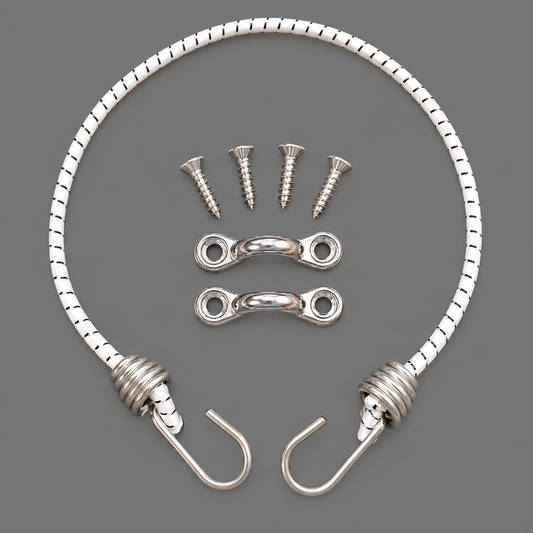 Boston Whaler Bungee Method/Tie Down For Anchor Hatch